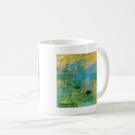 Monet Kaffeetasse (VorderseiteRechts)