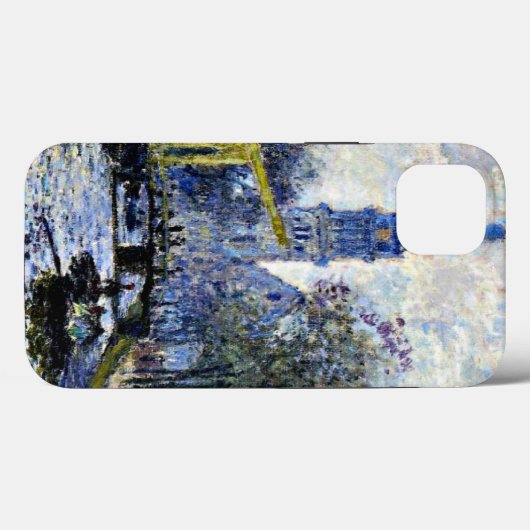 Monet - Kanal in Amsterdam, Case-Mate iPhone Hülle (Rückseite (Horizontal))