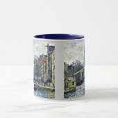Monet: Kanal in Amsterdam Tasse (Zentrum)