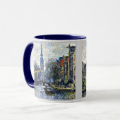 Monet: Kanal in Amsterdam Tasse (Vorderseite Links)