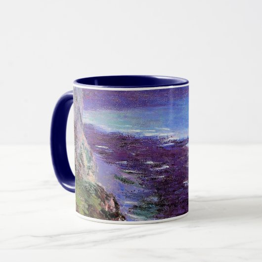 Monet - Klippe bei Dieppe, Tasse (Vorderseite Links)