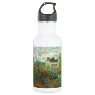 Monet Künstlergarten in Argenteuil Malerei Edelstahlflasche