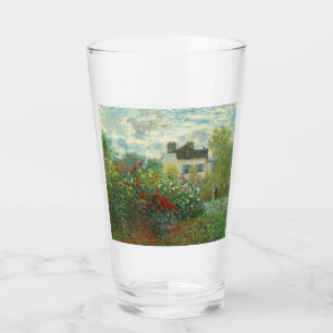 Monet Künstlergarten in Argenteuil Malerei Glas