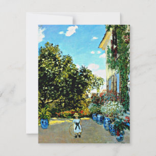 Monet - Künstlerhaus in Argenteuil Karte