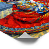 Monet La Japonaise Poster (Ecke)