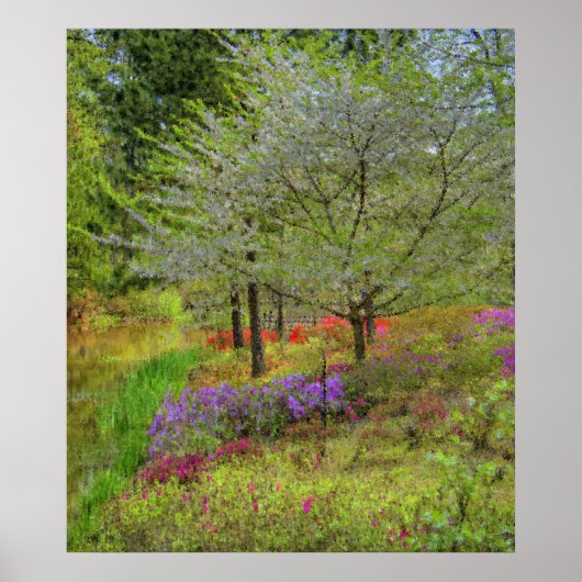 Monet Landscape Poster (Vorne)