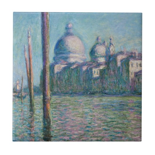 Monet - Le Grand Canal Fliese (Vorderseite)
