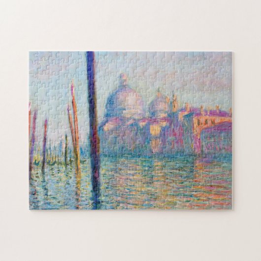Monet Le Grand Canal Impressionist People am härte Puzzle (Horizontal)