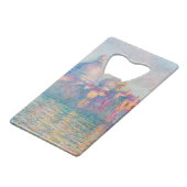 Monet Le Grand Canal Impressionist People berühmt Geldbeutel Flaschenöffner (Vorderseite Schrägansicht)