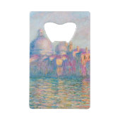 Monet Le Grand Canal Impressionist People berühmt Geldbeutel Flaschenöffner (Rückseite)