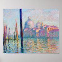 Monet Le Grand Canal Impressionist People berühmt