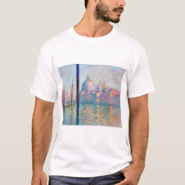Monet Le Grand Canal Impressionist People berühmt T-Shirt
