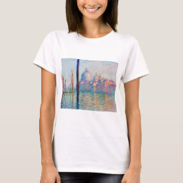Monet Le Grand Canal Impressionist People berühmt T-Shirt
