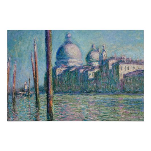 Monet - Le Grand Canal Poster (Vorderseite)