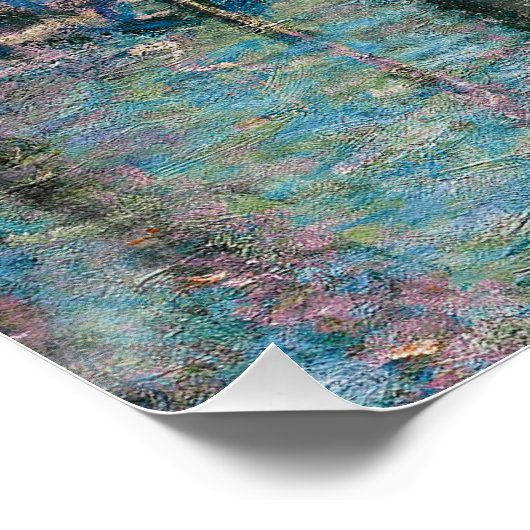 Monet - Le Grand Canal Poster (Ecke)