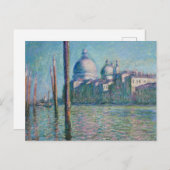 Monet - Le Grand Canal Postkarte (Vorne/Hinten)