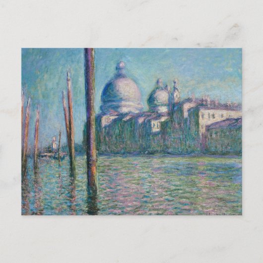 Monet - Le Grand Canal Postkarte (Vorderseite)