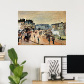 Monet - Le Pont Neuf, Poster (Heimbüro)