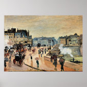 Monet - Le Pont Neuf, Poster (Vorne)