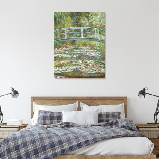 Monet Leinwanddruck (Insitu (Schlafzimmer))