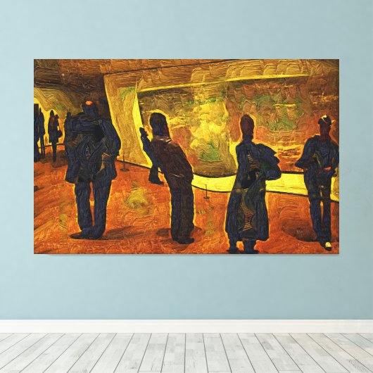 Monet Leinwanddruck (Insitu (Holzboden))