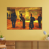 Monet Leinwanddruck (Insitu (Wohnzimmer))