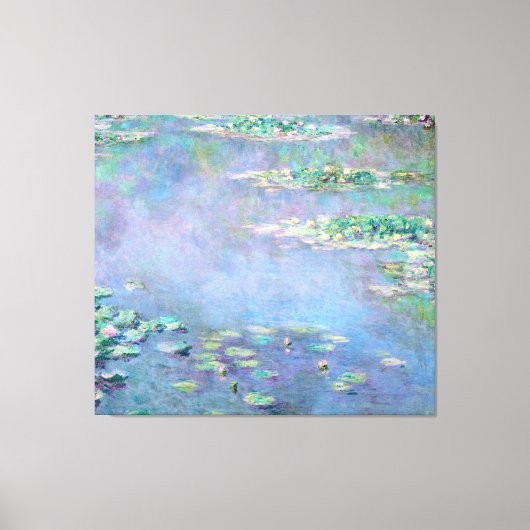 Monet Les Nympheas Water Lilies Leinwanddruck (Vorderseite)