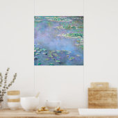 Monet Les Nympheas Water Lilies Poster (Küche)