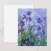 Monet Lilac Ire Einladungen (Vorne/Hinten)