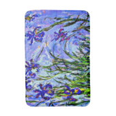 Monet - Lilac Irises Badematte (Vorderseite Vertikal)