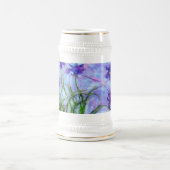 Monet Lilac Irises Bierglas (Mittel)