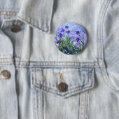 Monet Lilac Irises Button (Beispiel)