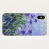Monet Lilac Irises Case-Mate iPhone Hülle (Rückseite (Horizontal))