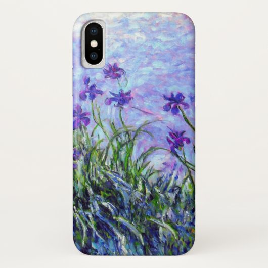 Monet Lilac Irises Case-Mate iPhone Hülle (Rückseite)