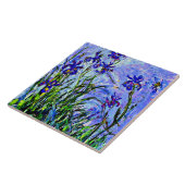 Monet - Lilac Irises, Fliese (Seite)