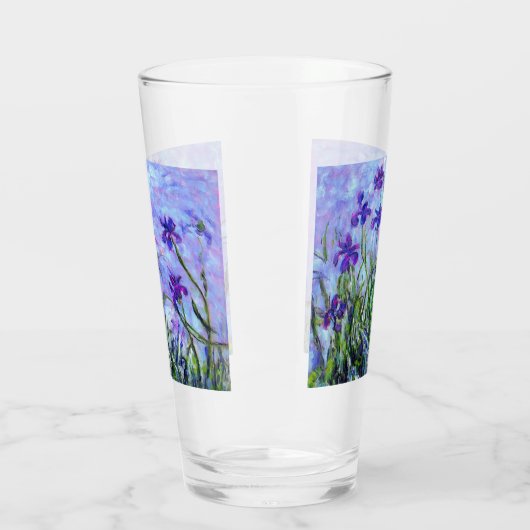 Monet Lilac Irises Glas (Links)