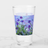 Monet Lilac Irises Glas (Vorderseite)
