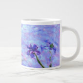 Monet Lilac Irises Jumbo-Tasse (Rechts)