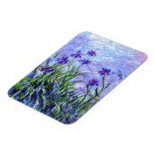 Monet Lilac Irises Magnet (Linke Seite)