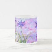 Monet Lilac Irises Mattglastasse (Mittel)