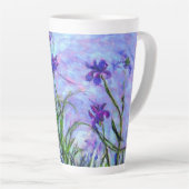 Monet Lilac Irises Milchtasse (Rechte Ecke)