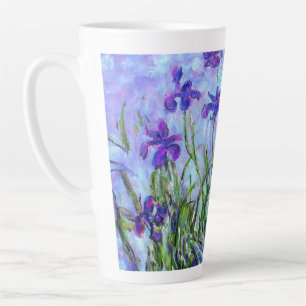 Monet Lilac Irises Milchtasse