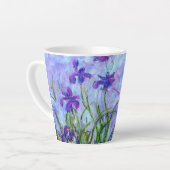 Monet Lilac Irises Milchtasse (Linke Ecke)