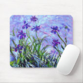Monet Lilac Irises Mousepad (Mit Mouse)