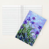 Monet Lilac Irises Notizblock (Innen)