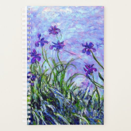 Monet Lilac Irises Planer (Vorderseite)