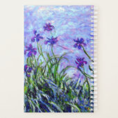 Monet Lilac Irises Planer (Rückseite)