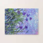 Monet Lilac Irises Puzzle (Horizontal)