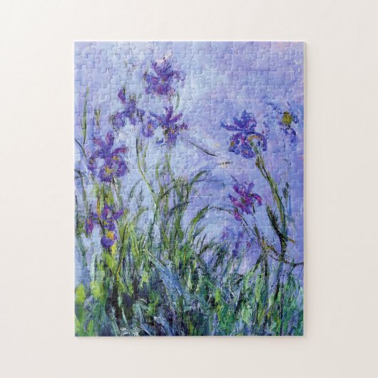 Monet Lilac Irises Puzzle (Vertikal)