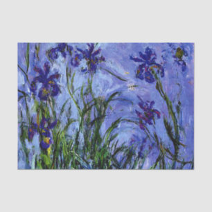 Monet - Lilac Irises Seidenpapier